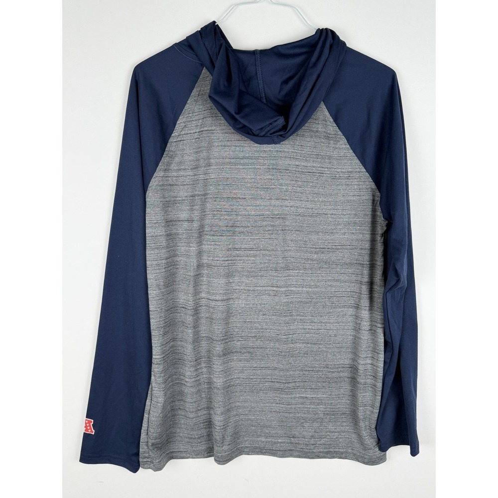 New England Patriots long sleeve hooded shirt men size medium NFL - Picture 7 of 7